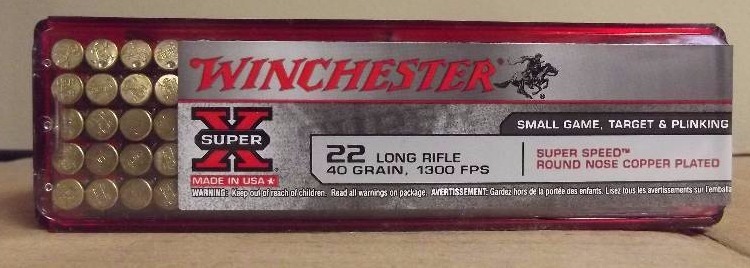 lot 1084 image: 100 ROUNDS 22LR AMMO