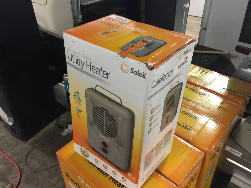 lot 1292 image: PELONIS ULTRA QUIET WHOLE ROOM 1500 WATT 3 SETTING RADIATOR HEATER WITH THERMOSTAT