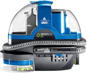 lot 1784 image: BISSELL - SpotBot Pet Portable Carpet Cleaner - Cobalt