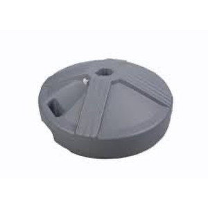 lot 1857 image: US Weight Fillable Umbrella Base Designed to be Used with a Patio Table in Grey