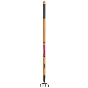lot 1874 image: Husky 51 in. L Wood Handle 4-Tine Cultivator