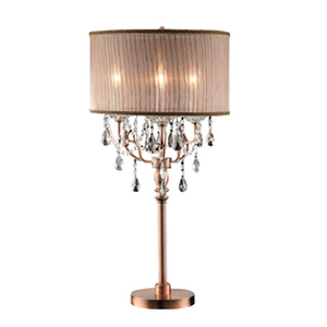 lot 1823 image: ROSIE CRYSTAL TABLE LAMP