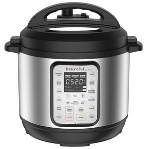 lot 1836 image: Instant Pot - 6 Quart Duo Plus 9-in-1 Electric Pressure Cooker - Silver - Silver