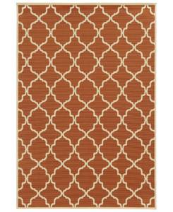 lot 36160 image: Oriental Weavers Riviera 4770 25 x 45 IndoorOutdoor Area Rug