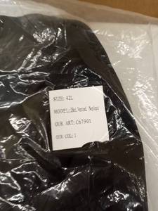 lot 36178 image: arlo lusso mens suit black 42l