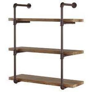 lot 36192 image: industrial pipe shelf