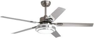 lot 36196 image: leminfan ceiling fan crome