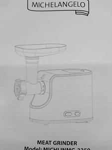 lot 32120 image: Michelangelo Meat Grinder