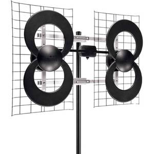 lot 32168 image: Antenna direct, INC C4CJM Antennas Direct ClearStream 4 Ultra Long Range UHF Digital Antenna w 20 J-Mount