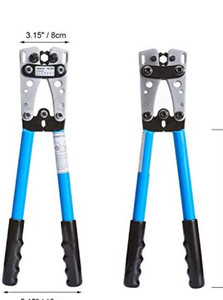 lot 32219 image: Toprema Wire Terminal Crimping Tool Cable Lug Crimper Electrician Connector Hand Plier