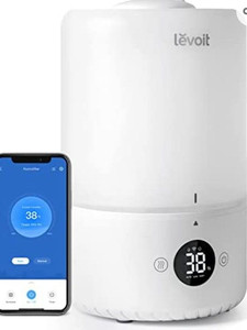 lot 32226 image: LEVOIT Humidifiers for Bedroom, 3L White