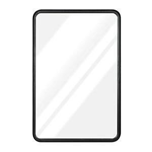 lot 32230 image: 20 x 30 Black Mirror for Wall- Sturdy Metal Black Framed Mirror - Rectangle