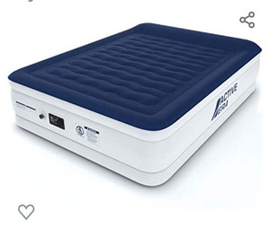 lot 32236 image: Active Era Luxury Queen Air Mattress with Built in Pump