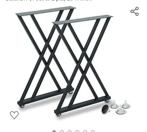 lot 32242 image: Metal Industrial Dining Modern Table Legs