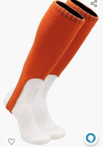 lot 71845 image: TCK Sports Solid Color 9 Inch Baseball Softball Stirrups Size Medium