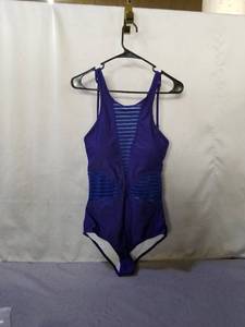 lot 71857 image: Amzbrly Deep Plunge Mesh One Piece Swimsuit Size Small