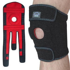 lot 71858 image: MODVEL Knee Brace Support Relieves ACL, LCL, MCL, Meniscus Tear, Arthritis, Tendonitis Pain Open Patella Dual Stabilizers Joint Pain Relief