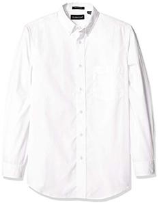 lot 72029 image: AquaGuard Mens Easy-Care Broadcloth, White, Small