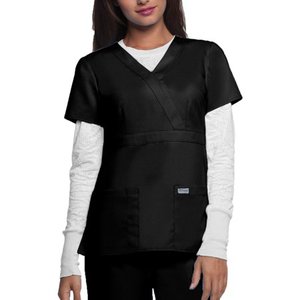 lot 72048 image: Greys Anatomy Greys Anatomy�� 3-Pocket Mock Wrap Top Scrub Top