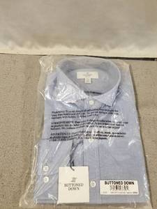 lot 72054 image: BUTTONED DOWN SLIM FIT DRESS SHURT SIZE 16-1612