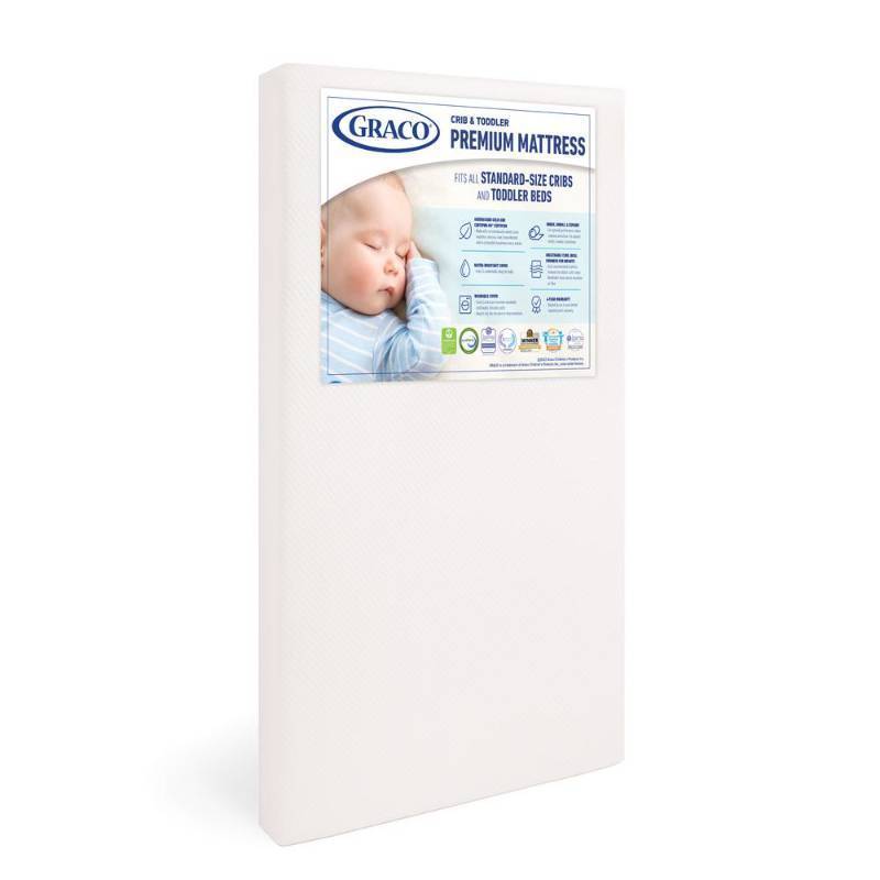 lot 550000 image: Graco Premium Foam Crib & Toddler Mattress in a Box