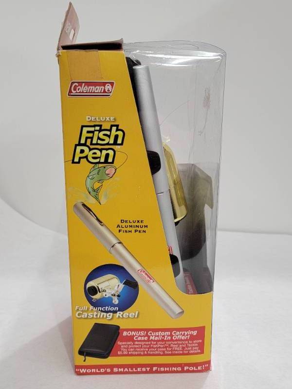 2007 Coleman Deluxe Fish Pen Rod and Casting Reel with Tackle Kit