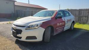 lot 7110 image: 2015 Chevy Malibu, White