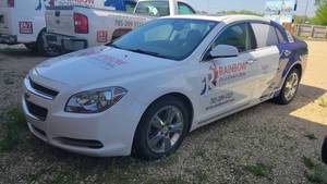 lot 7113 image: 2012 Chevy Malibu, White
