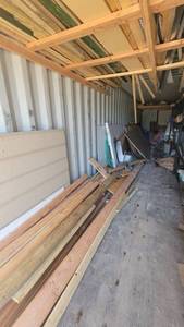 lot 7149 image: Assorted Plywood, Insulation, White Door and More