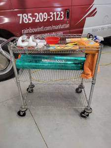 lot 7216 image: Metro Cart - Contents Not Included