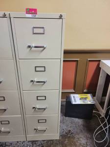 lot 13510 image: Metal Frame Desk