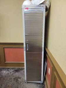 lot 13528 image: Ultra HD Metal Storage Cabinet- CONTENTS NOT INCLUDED