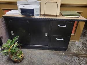 lot 13553 image: Credenza Metal Base