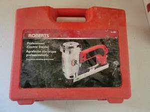 lot 13605 image: Robert Professional Electric Stapler