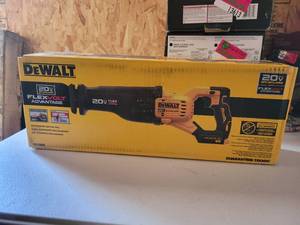 lot 13618 image: DEWALT 20-Volt MAX Lithium Ion Cordless Brushless Reciprocating Saw with FLEXVOLT ADVANTAGE (Tool Only)