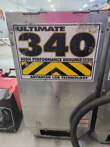 lot 13701 image: Ultimate 340 High Performance Dehumidifier- Needs Maintenance
