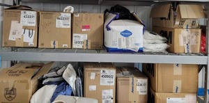 lot 13743 image: Lot of Personal Protection Equipment ( Variety of Sizes, Colors, and Brands)