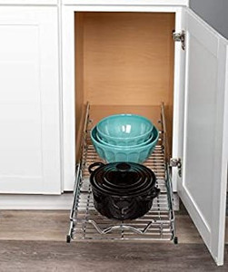 lot 33 image: Pull Out Drawer Cabinet Organizer.