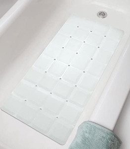lot 109 image: Sultans Linens Foldable Non Slip Rubber Bath Mat For Textured Tub And Reglazed