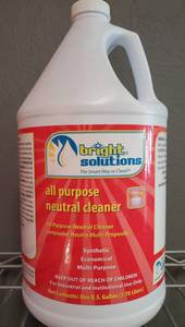lot 132 image: Bright Solutions all purpose neutral cleaner 1 US Gallon