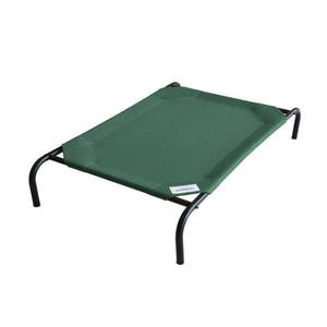 lot 11881 image: The Original Coolaroo Elevated Pet Bed for Indoors & Outdoors, Large, Brunswick Green