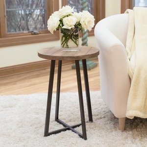 lot 11902 image: FirsTime & Co.� Miles Rustic Wood End Table, Multiple Finishes