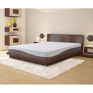 lot 16546 image: Olee Sleep 10 in Aquarius Memory Foam Mattress Full 10FM02F - Retail $272.99