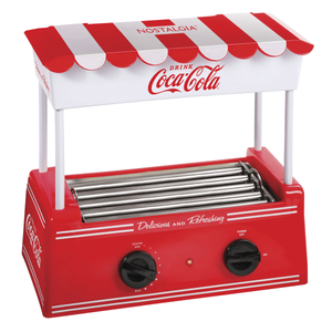 lot 16555 image: Nostalgia Coca-Cola Hot Dog Roller HDR8CK
