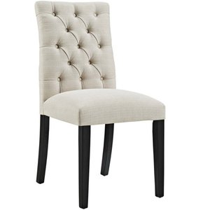 lot 11845 image: Modway Duchess Fabric Dining Chair