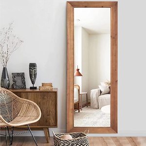 lot 16550 image: Neutypechic Wooden Mirror 57x23