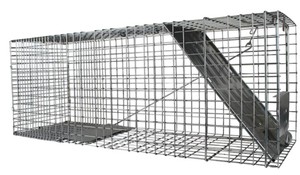 lot 21419 image: Havahart Model 1078 Or 1079 Professional Cage Trap