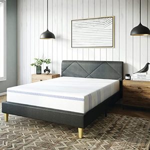lot 21422 image: Vibe 12 Memory Foam Mattress Queen - Retail $299.99
