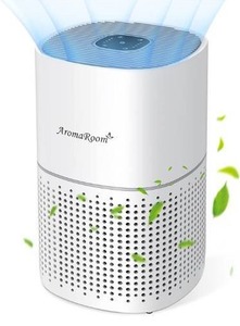 lot 63331 image: Aroma Room Air Purifier for Bedroom, Office, Home AP8003