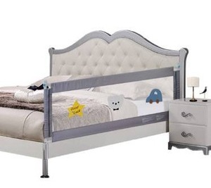 lot 63350 image: Bed Rail for Toddlers Extra Long Bed Rail Rail Guard Bed Safety Fence Guard Rail for Queen & King & Twin Size Bed Rail Sleep Rails Bed barriers Bumper Extra Tall Rail (70.8, Grey Color)